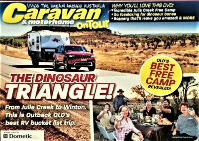 CARAVAN & Motorhome ON TOUR: The Dinosaur TRIANGLE! DVD Outback QLD Issue 241 R0 - Image 1 of 2