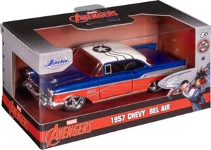 Jada Diecast 1:32 Marvel Avengers Falcon 1957 Chevy Bel Air - 31762 - Picture 1 of 3