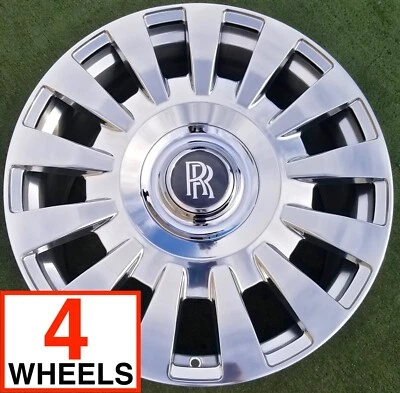Set New 21 inch Wheels for OEM Factory Rolls Royce PHANTOM VII Dawn Ghost Wraith - Image 1 of 4
