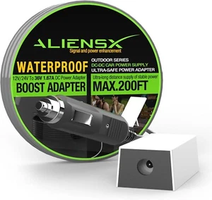ALIENSX 36V Car Power Adapter for Starlink Mini, 12V/24V to 36V Step-Up Converte - Picture 1 of 7
