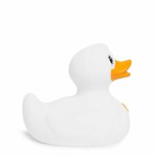 Bud Duck Luxury Fluffy White 10cm Collectable Bath Toy Ducks Fun Collectors Gift