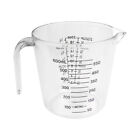  Plastic Beakers Transparent Paint Container Hair Dye Measuring Cup with Scale