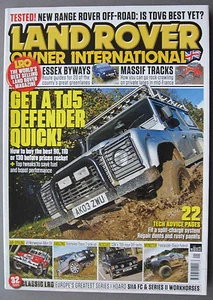 Land Rover Owner International Magazine January 2013 LRO 01/13 Defender TD5 - Picture 1 of 1