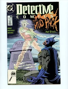 Detective Comics #606 1989 DC Comics casi nuevo Batman Robin Mud Pack libro directo - Imagen 1 de 6