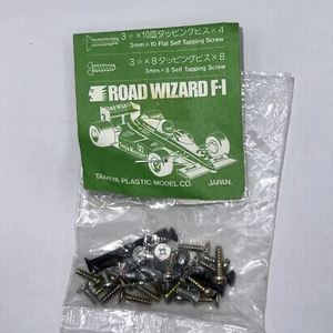 Vintage Tamiya Road Wizard F-1 original screw bag (A) X9605 - Picture 1 of 2