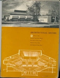 Architettura Architectural Record n. Febbraio 1962 - Picture 1 of 1
