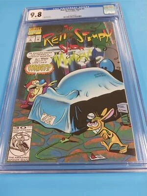 CGC 9.8 MINT~ THE REN AND STIMPY SHOW # 2 Comic~ 1993 Marvel 001 - Image 1 of 4