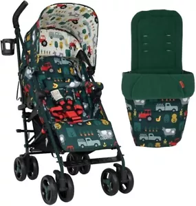 Cosatto Supa 3 pushchair Old Macdonald with footmuff and raincover birth to 25kg - Picture 1 of 5