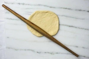 Wooden Craft Indian Chapati Maker Rolling Pin Thin Belan Velan Latni - Picture 1 of 4