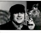 Br36 1976 Original Photo Charlemagne Palestine Musician Smoking Cigarette Laugh