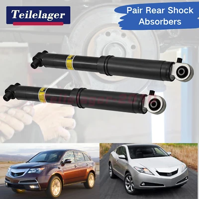 Pair Rear Shock Absorbers w/Electric For Acura MDX 2007-2013 Acura ZDX 2010-2013 - Image 1 of 4