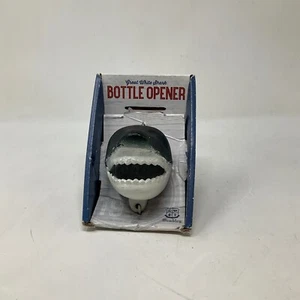Heavy Cast Iron Great White Shark Wall Mount Bottle Opener - Brand NEW - Picture 1 of 8