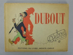 Albert Dubout Illustration Book Monte Carlo Edition 1947 Original - Picture 1 of 3