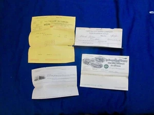 4 1911-13 BILLHEADS 1-IL MADISON WISCONSIN IL. DAVENPORT IOWA VALVOLENE 8X9"#13 - Picture 1 of 6