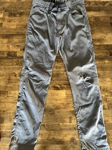 Wrangler Pants Mens 32x33 Cargo Gray All Terrain Gear Hiking Outdoor ATG Nylon - Picture 1 of 8