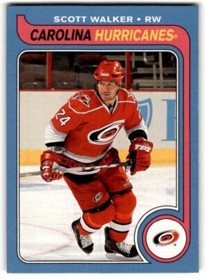 2008-09 O-Pee-Chee '79-80 Retro Scott Walker #148 Carolina Hurricanes - Image 1 of 2