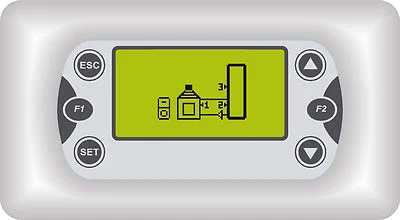 Temperaturregler Differenzregler TDS 503 Holzkessel, wasserführende Kaminöfen