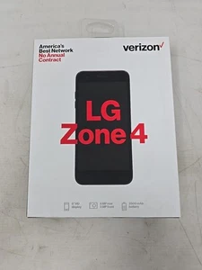 🔴Verizon Wireless smartphone LG Optimus Zone 4 Prepaid Moroccan Blue 16GB🔴NEW - Picture 1 of 5