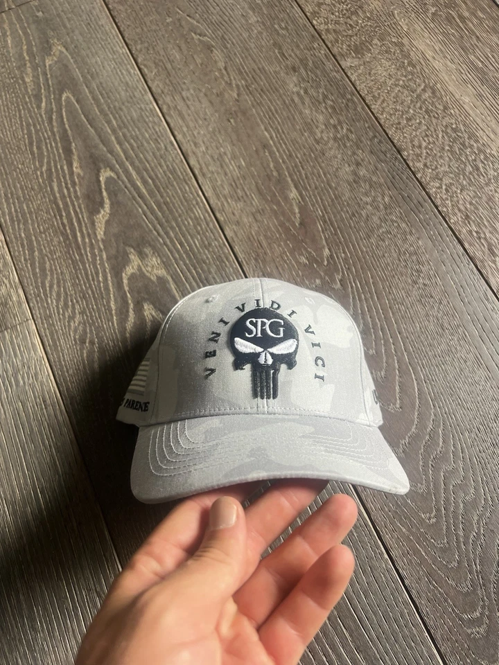 男式高尔夫军帽军队绿色可调节 — 第 1/4 张图片