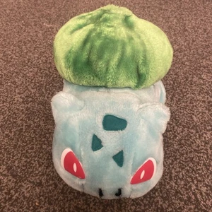 POKEMON BULBASAUR LARGE SOFT TOY VINTAGE - Very Good Condition (E) - Picture 1 of 8