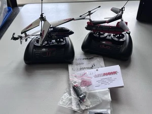 LiteHawk RC Helicopter Lot Of Two Plus Extra Parts - Picture 1 of 10