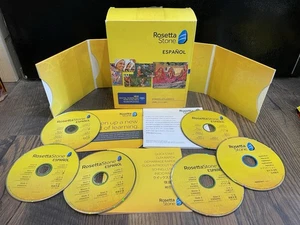 Rosetta Stone SPANISH Latin American COMPLETE SET Activation Code WINDOWS 7 8 + - Picture 1 of 12