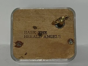 Caja de música/joyero movimiento musical vintage Sankyo Japón Hark The Herald Angels - Imagen 1 de 10