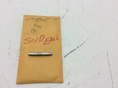 Polaris New OEM Square Key 1990-2020 RMK XCR XLT Storm 7721103 Indy 500 Ultra XC - Image 1 of 3