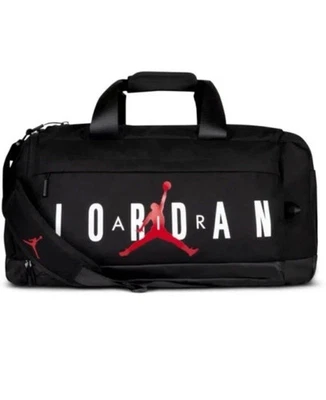 Nike Retro Air Jordan Velocity Duffle Bag Shoe Garage Black/Red S NWT SM0168-023 - Image 1 of 4