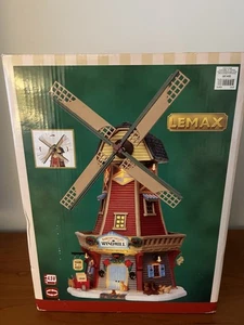 NEW 2014 Lemax Harvest Valley Windmill Christmas Village House 45678 w/Box - Picture 1 of 9