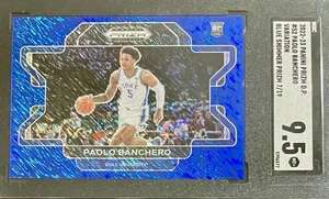 Prizm Draft Picks 2022 Blue Shimmer Variation/19 Paolo Banchero SGC 9,5 novato - Imagen 1 de 3