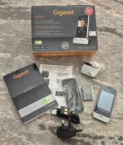 Siemens Gigaset SL910A Touchscreen Cordless Telephone Boxed - Afbeelding 1 van 5