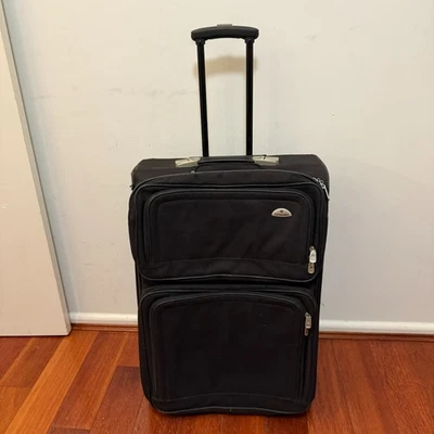 SAMSONITE 69CM SOFT CASE WHEELED TRAVEL SUITCASE LUGGAGE LARGE BAG EXPANDABLE - image 1 of 4