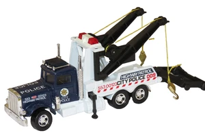 Vintage Matchbox Super Kings Peterbilt Police Heavy Duty Recovery Tow Truck K-20 - Picture 1 of 13