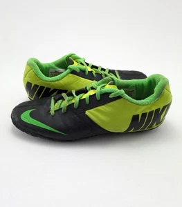 Vintage Herren Nike Bomba Pro II Schwarz Volt Grün Fußballschuhe 580444-037 Größe 9,5 - Bild 1 von 7