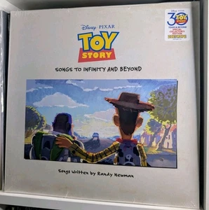 TOY STORY SONGS TO INFINITY & BEYOND ZOETROPE PICTURE DISC Vinyl LP RANDY NEWMAN - Picture 1 of 5