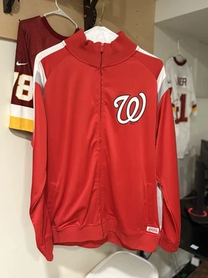Chaqueta con cremallera completa para hombre de los Washington Nationals talla XL Foto 1 de 4
