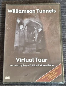 WILLIAMSON TUNNELS DVD. VIRTUAL TOUR TRIPLE DECKER TUNNEL Liverpool History New - Picture 1 of 2