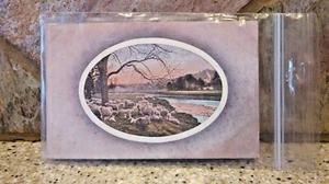 Weidende Schafe Postkarte 1910 - Bild 1 von 2