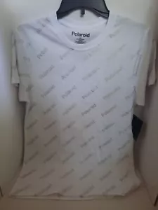 Camiseta Polaroid Retro Polaroid Elástica Blanca Elastizada Todo Estampado en Lámina Talla S - Imagen 1 de 4