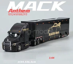 Maisto 1:64 Scale Black Mack Anthem RWB Delivery Truck Model Diecast Metal - Picture 1 of 1
