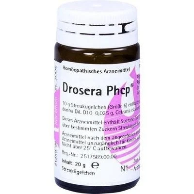 PHÖNIX LABORATORIUM GMBH DROSERA PHCP Globuli 20 g PZN 359652