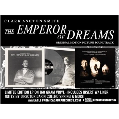 Clark Ashton Smith The Emperor Of Dreams Clear Vinyl LP Cadabra Records New Rare - Image 1 of 4