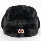 Hat Faux Warm Cossack Hat Trapper Fur Ushanka  Mens Russian  Winter Adults Cap