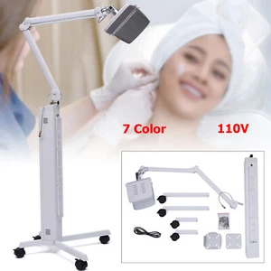 LED Gesicht Photonen Licht 7 Farbtherapie PDT Lampe Anti-Aging Schönheit Haut Gerät - Bild 1 von 23