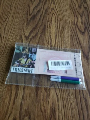 Taylor Swift упаковка из 20 приглашений на день рождения "Look Like билеты на концерт" новый - Изображение 1 из 4