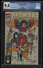 New Mutants #100 2nd Print CGC 9.4 W Pages 1st X-Force ShatterStar Rob Liefeld