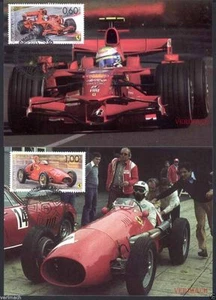 2 maxi tarjetas Bulgaria 2008 Ferrari F1 - Imagen 1 de 1