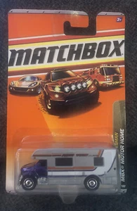 New -MATCHBOX  -2010 OUTDOOR SPORTSMAN -MBX MOTOR HOME -PURPLE / GRAY -78 of 100 - Picture 1 of 4