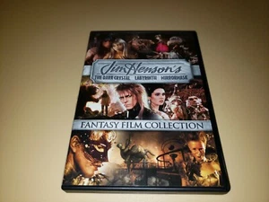 3 Fantasy Film Set: Jim Henson's Dark Crystal, Labyrinth, MirrorMask (DVD, 2006) - Picture 1 of 7
